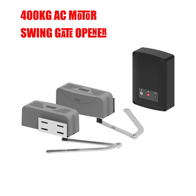 800KG Automatic Swing Gate Opener Residential Courtyard Keypad Alarm Lamp