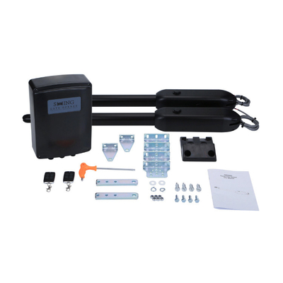 SW400DC Top-Rated DC 24V Solar Powered 400KG Single Leaf Swing Gate Opener