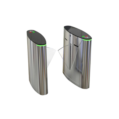 DC servo Motorized 100% Corrosion Free SS304 TCP / IP Pedestrian Entrance Barrier Gate