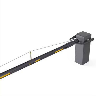12 Meter Strong Arm Toll Gate Barrier With Manual Operation And 350*310*1180mm Housing Size