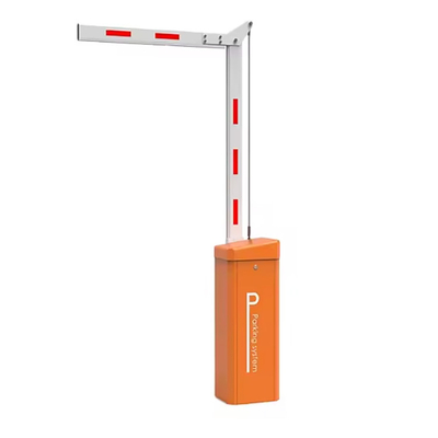 IP54 Protection Grade Folding Barrier Gate with Fast Speed Servo Motor For Car Parking System