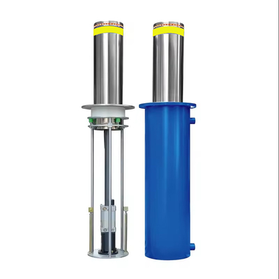 Anti-Terrorism Interception Safety Hydraulic Telescopic Bollard With 1000mm Rising Height