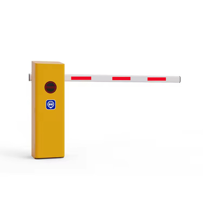 DC24V Power Supply 8m Length Arm Boom Barrier with LED Light and Springless Mechanism