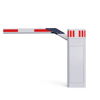 LED Light Integrated Boom Barrier Gate Vehicle Access Roadway Security Support Max 8 Meter