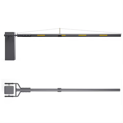 Heavy Duty Outdoor Parking Boom Barrier Gate 7m 8m 9m 10m 11m 12m Ultra Long Extend With Servo Motor