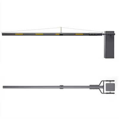 Heavy Duty Vehicle Barrier Gate 12 Meters Water-proof Wind-proof Carbon Fiber Boom