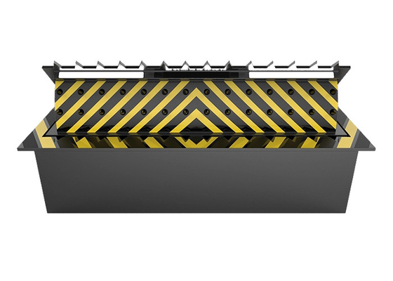 Safety  Hydraulic Road Barriers Blocker PLC Programming Control 500mm Lifting Height