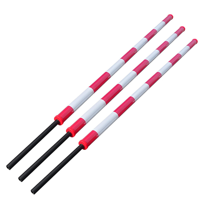 Customization Carbon Fibre Tube Red and White Outer Foam Reflective Film Barrier Gate Round Arm