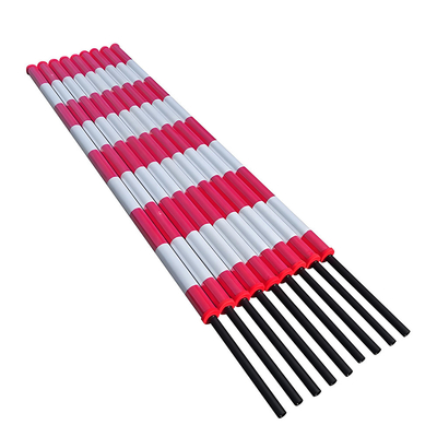 Pure Carbon Fibre Multiple Color 3.5 Meter High Gloss Reflective Film Parking Gate Barrier Boom Pole