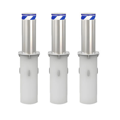 Electric-Hydraulic-Mechanically Operated Retractable 100% Duty Rated Hydraulic Rising Bollards