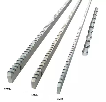 Factory Direct M4 Straight Galvaznied Metal Steel Gear Rack For Automatic Sliding Gate Opener