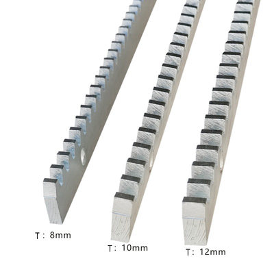 M4 Automatic Door Fittings Metal And Nylon Gear Rack For Sliding Gate Operator