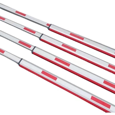 86x44mm Size Telescopic Boom Barrier Arm with Customization Support Aluminum Material 1-6 Meter Length Optional