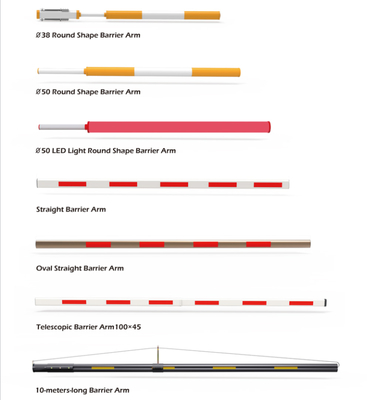 Roadway Safety Straight Telescopic Fence Round Curved Folding Advertising LED Barrier Gate Boom Arm