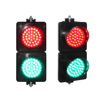 Portable Intelligent Parking Vehicle Access Control System Red Green 100mm Diameter Led Traffic Light