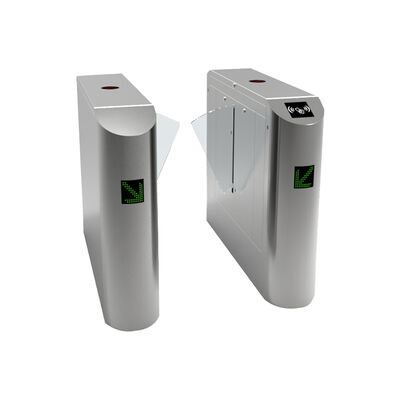 27cm Arm Length DC24V 304 Stainless Steel Flap Barrier Gate Speed Gate for Access Control