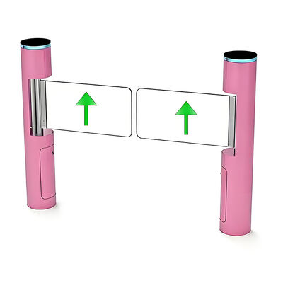 168mm Diameter Cylinder Swing Turnstile Gate with DC Brushless Motor and Bi-directional Access Control