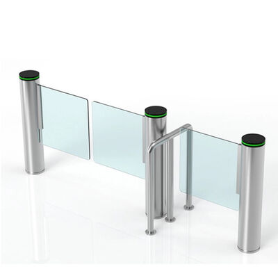 168mm Diameter Pedestrian Swing Gate with DC Brushless Motor and Self Closing Function