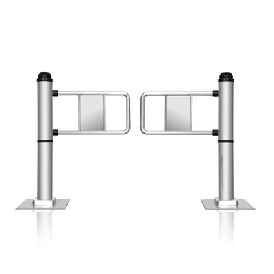 304 Stainless Steel Swing Barrier Gate with 900mm Arm Length and IP44 Protection