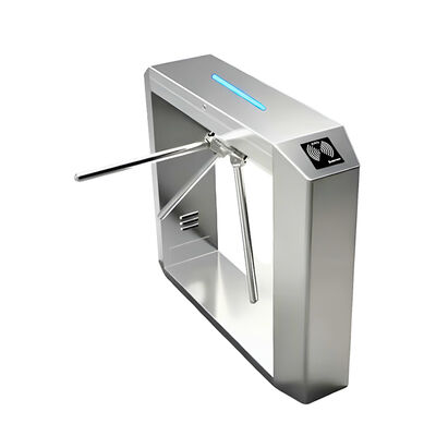 Stainless Steel Tripod Turnstile Gate with IP54 Protection and Anti-Tailgating for Secure Access Control
