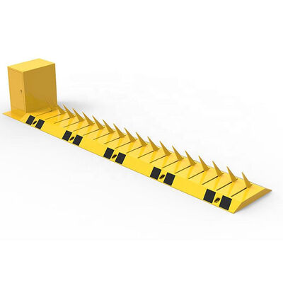 2m Length A3 Steel IP68 Tyre Killer Road Spike Barrier for High Security Vehicle Control