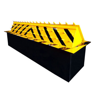 Full Automatic Anti-Terrorist Hydraulic Road Blocker with 80T Loading LED Light and A3 Steel Construction