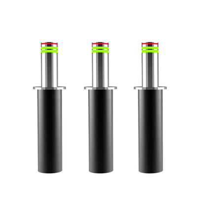 SS304 Automatic Rising Bollard with 100T Loading Capacity and 3s-6s Adjustable Speed