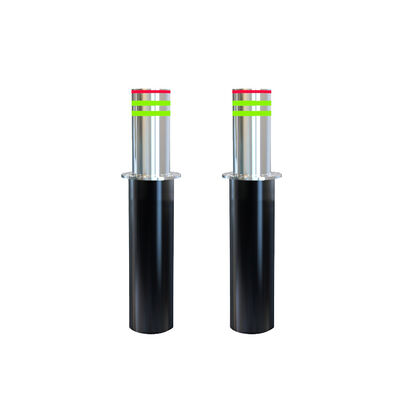 60dB Low Noise 304 Stainless Steel 3.7KW System Dynamic Power Automatic Rising Bollards for Driveway Security