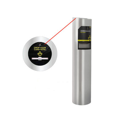 Reusable Access System Dropbox Card Collector with 100% Accuracy and 280 Card Capacity for Visitor Management