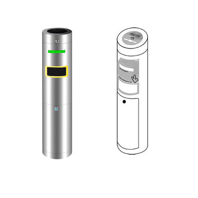 Dropbox Card Collector with 280 Card Capacity and AC230 Power Input for Integrated Access Control