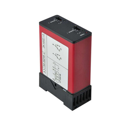 Single Channel Vehicle Loop Detector with 20 kHz to 170 kHz Frequency Range and 220V/110V/24V/12V Voltage for Traffic Access Control