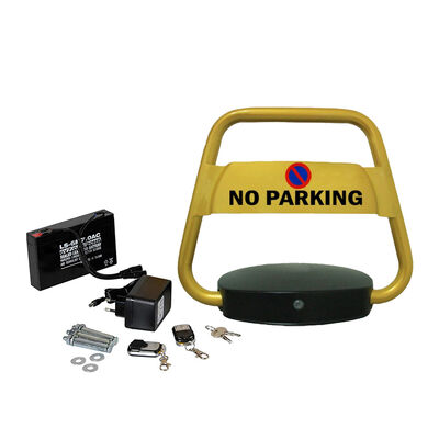180 Degree Anti-collision Remote Control Car Parking Lock with Auto-re-positioning for Parking Lot System