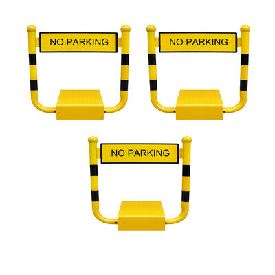 U Shape Vehicle Parking Lock with 433MHz Frequency Heavy Duty Steel and Rechargeable Battery Car Parking Space Barrier