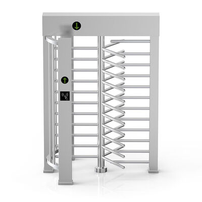 120° Rotors Full Height Turnstile with 600mm Width and Stainless Steel Construction