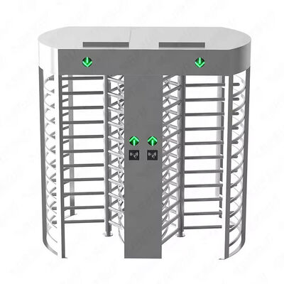 IP55 Steel Full Height Turnstile Mechanism Drive Sense Positioning