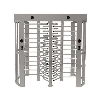 SS304 Bi Directional Full Height Turnstile Gate with 0.2s Fast Operation for Secure Pedestrian Access