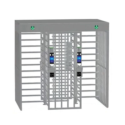 Waterproof Double Channel Full Height Turnstile with 0.2S Response Time for Stadium Access Control