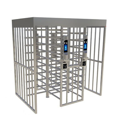 SUS304 Full Height Turnstile with 0.2S Response Time and Fingerprint Recognition for Secure Access Control