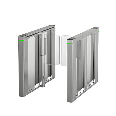 40W DC BLDC Motor High Security Waist Height SS304 Acrylic Speed Gate Turnstile Gate