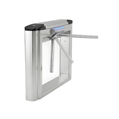 Low Noise Hydraulic Buffer 304 Stainless Steel Bi-Directional Access Control Tripod Turnstile