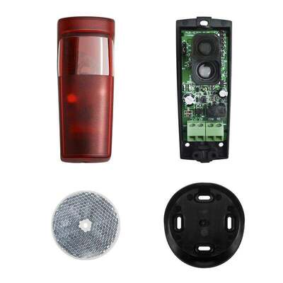 Polarized Reflective Infrared Photocell Beam with 7m Sensing Distance and IP54 Protection for Garage Door and Gate Openers