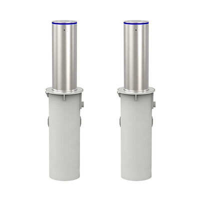 IP68 Waterproof No Drainage Required Automatic Rising Bollard with 300W Motor Power for Secure Parking Management