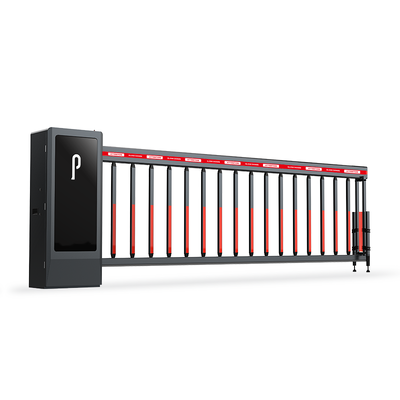 Heavy Duty Stainless Steel 200W 5m Boom Length Automatic Barrier Gate for Vehicle Security