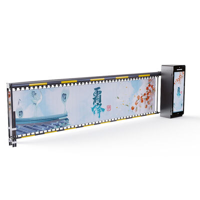 Speed Adjustable Heavy Duty Boom Barrier Gate with Advertising Arm for Smart Access Control