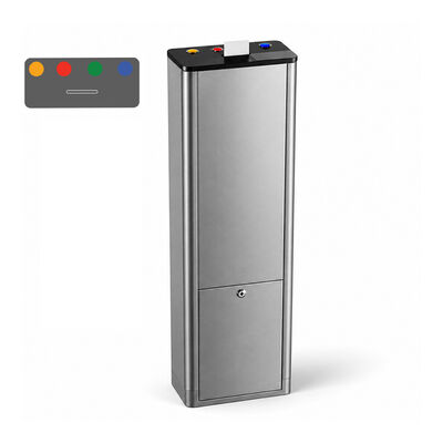 AC 220V 110V Power Supply Relay Singal Output Temporary Visitor Cards Recycle Collector For Turnstile Gate