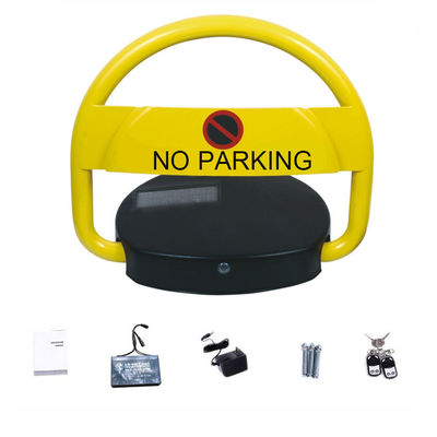 Waterproof Solar Powered Automatic Parking Lock with Steel Rolling Frame for Secure Car Parking