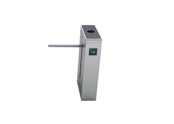 Office Entrance Drop Arm Turnstile SS304 Stainless Steel Half Height With Alarm Function