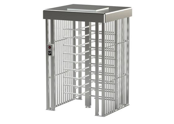 40W Unidirectional LED Display Full Height Barriers 4 Sections Turnstiles Full Height