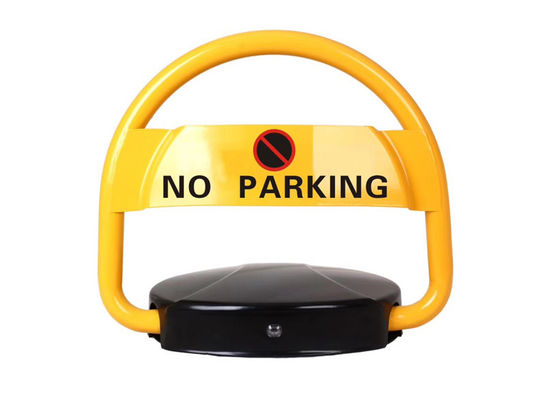 Solar Remote Control Car Parking Lock with 390mm Rising Height and Steel Rolling Frame for Secure Parking Space Protection