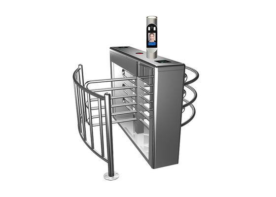 Face Recognition 40cm Arm 40W Waist Height Turnstile with High Precision Access Control